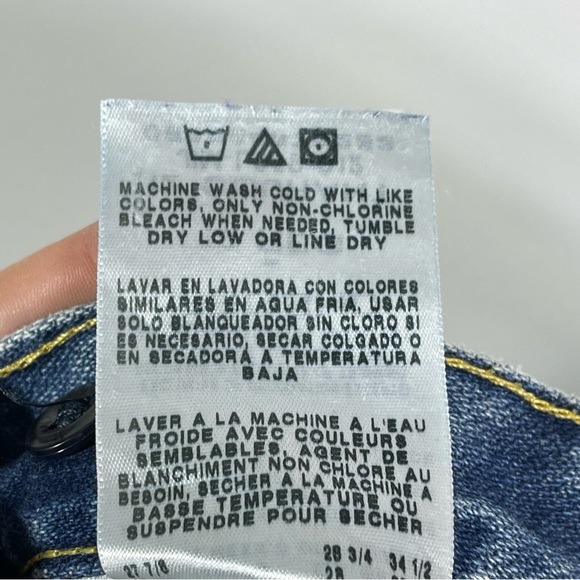 Wrangler Jeans Boys 12 Reg. Adjustable Waist. Excellent condition. Wear on hem. - Picture 6 of 8